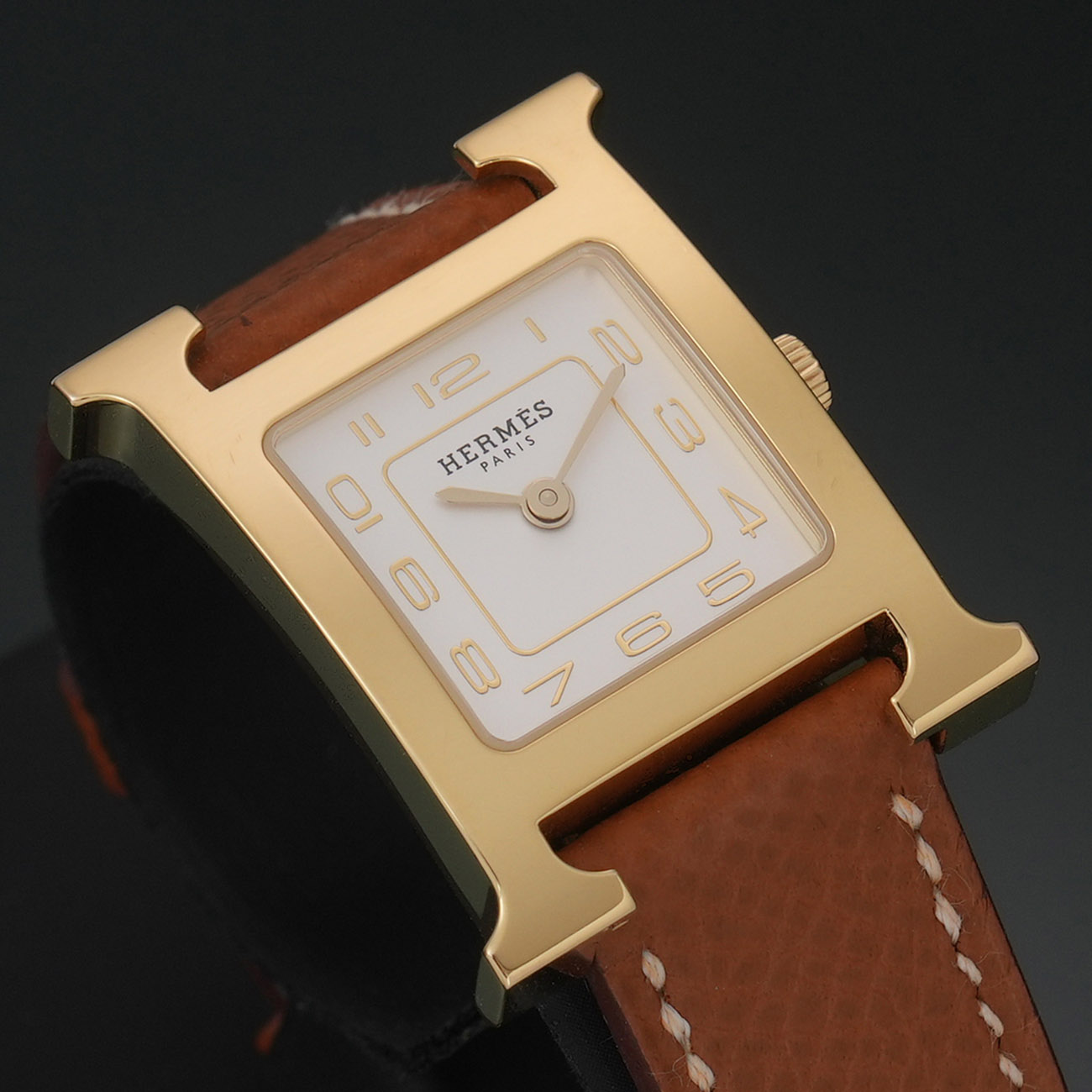 HERMES(USED)에르메스 H아워 HH1.201E 워치 PM