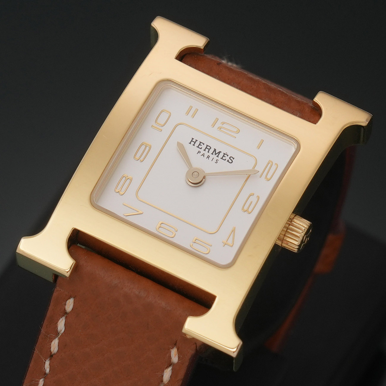 HERMES(USED)에르메스 H아워 HH1.201E 워치 PM