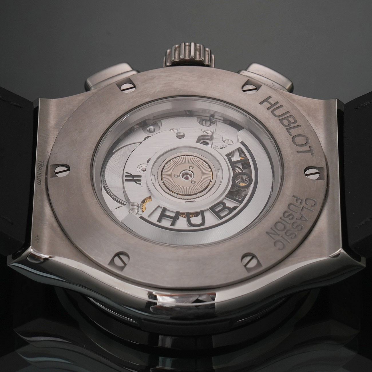 HUBLOT(USED)위블로 클래식 퓨전 스켈레톤 크로노 525.NX.0170.LR