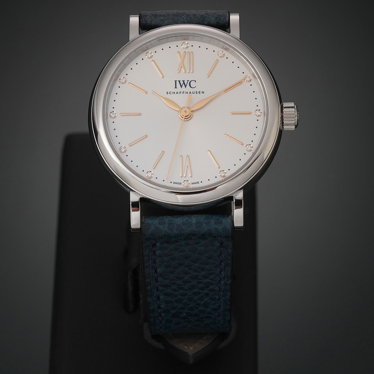 IWC(USED)WC 포르토피노 34 스틸 오토 12P IW357411 & 스트랩