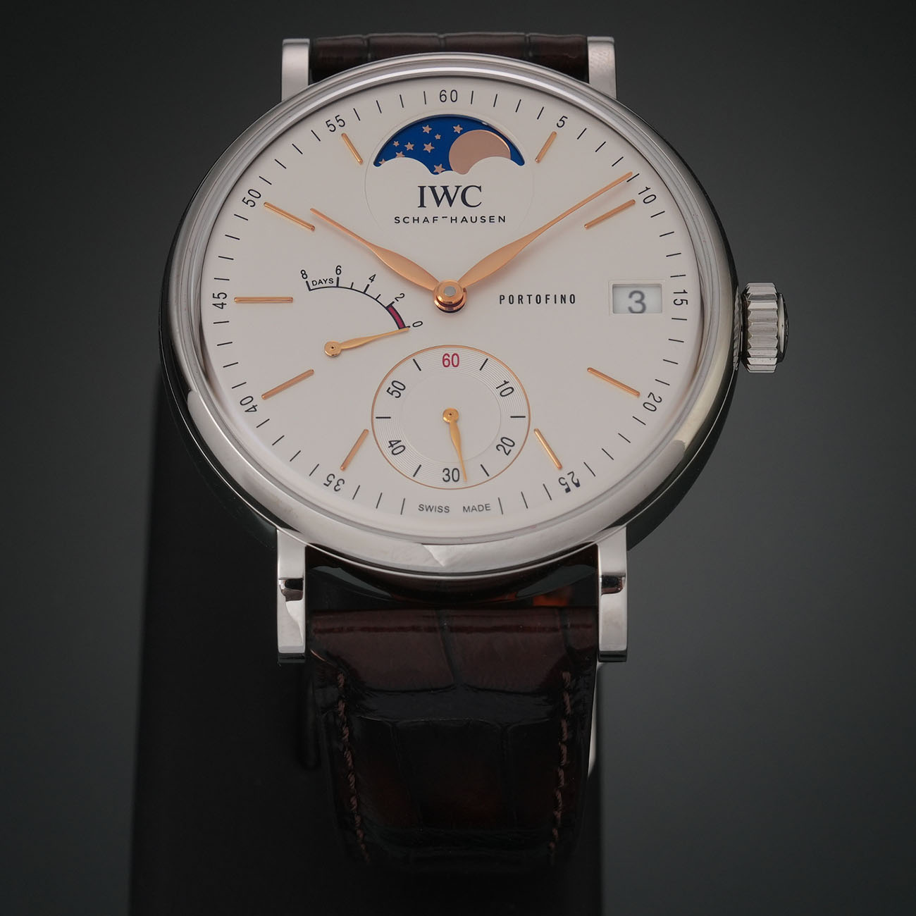 IWC(USED) 포르토피노 8데이즈 문페이즈 IW516401