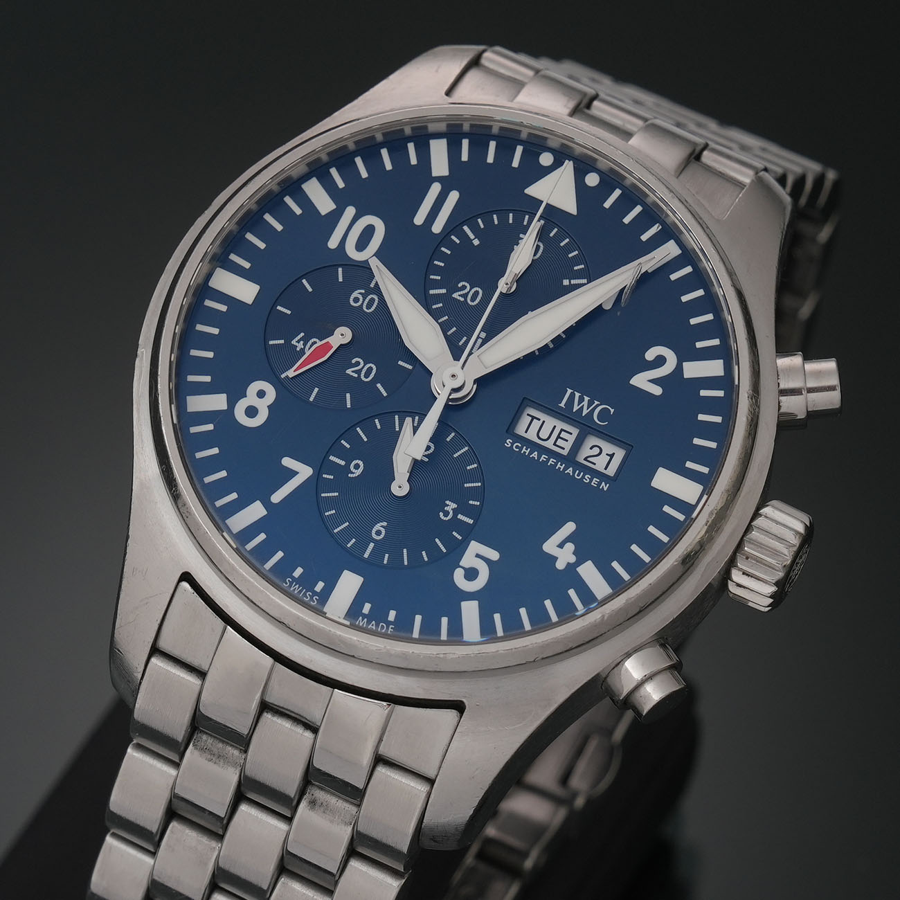 IWC(USED) 파일럿 크로노그래프 어린왕자 에디션 IW377717