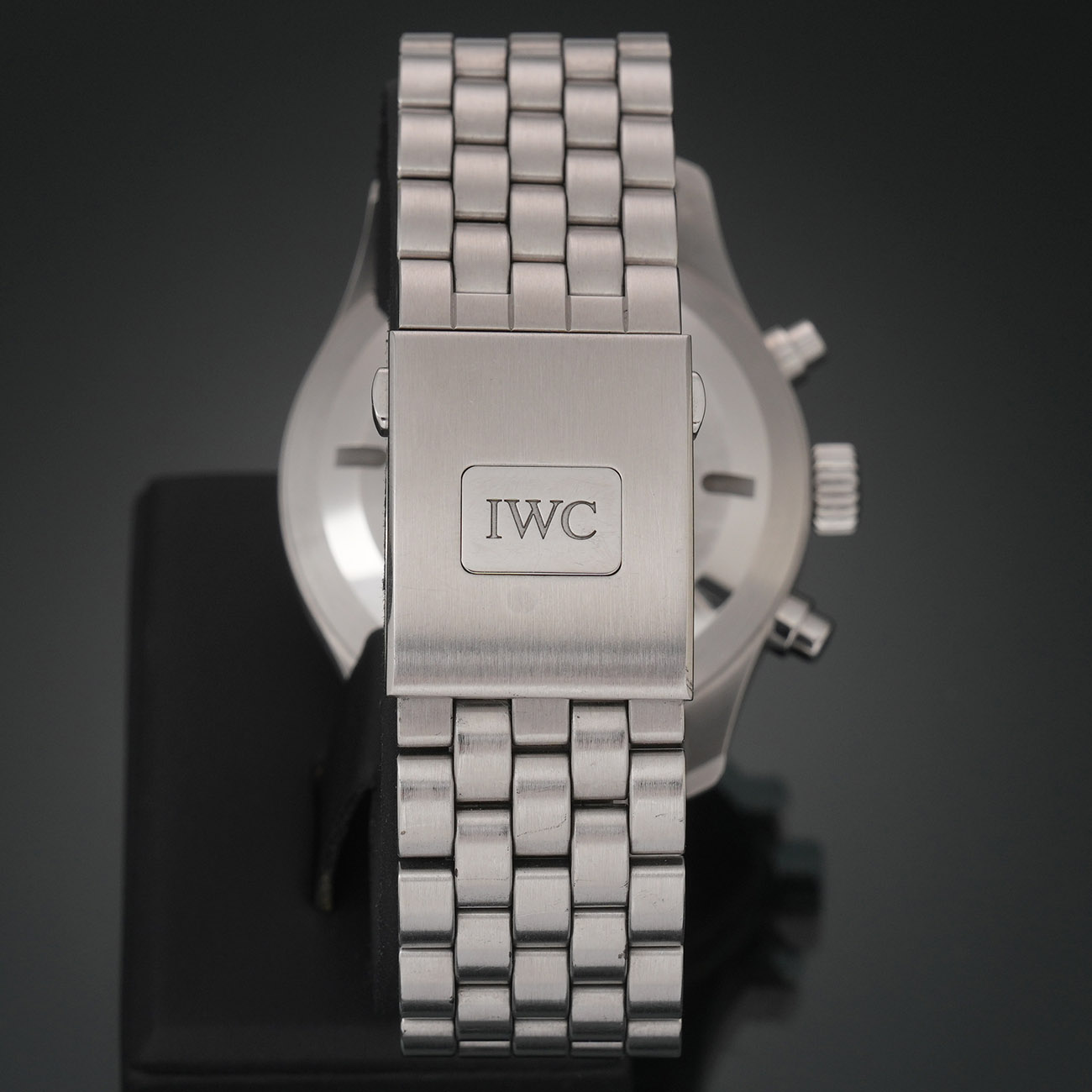 IWC(USED) 파일럿 스틸 오토 크로노 43mm