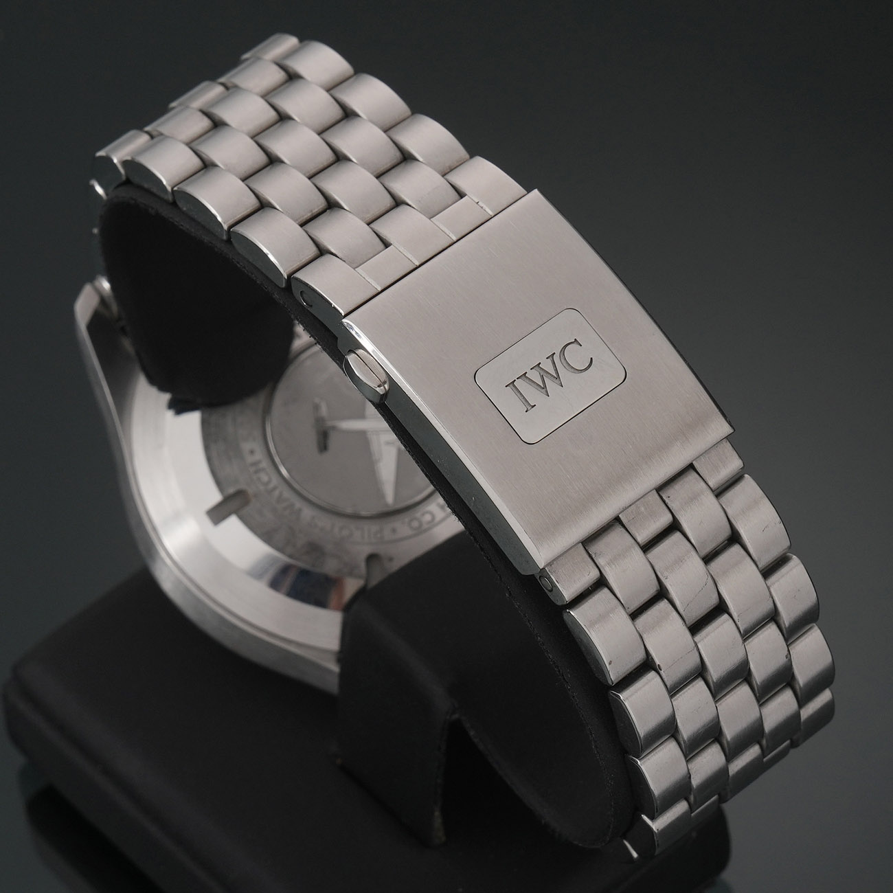 IWC(USED) 파일럿 스틸 오토 크로노 43mm