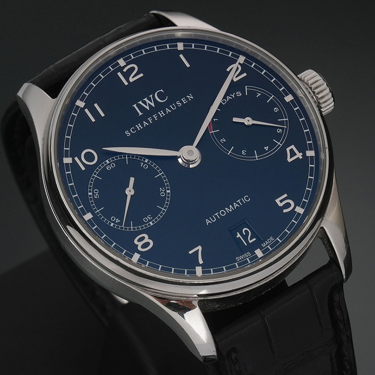 IWC(USED) 포르투기저 세븐데이즈 검판 42mm IW500109