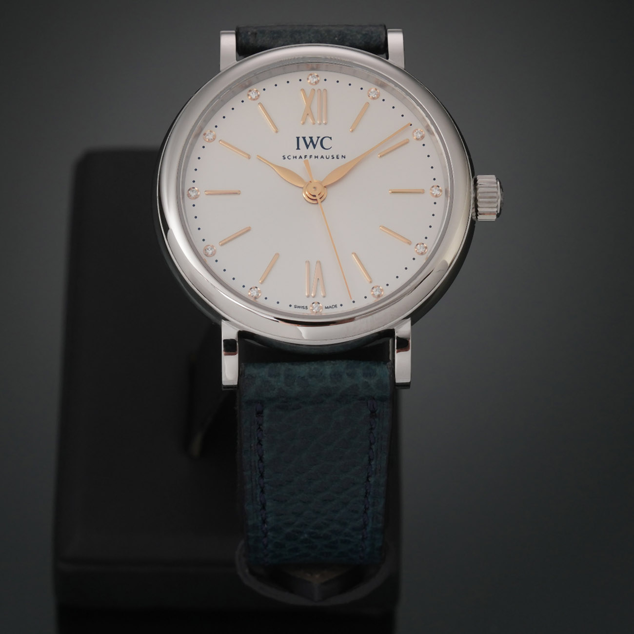 IWC(USED) IWC 포르토피노 34 스틸 오토 12P IW357411 & 스트랩