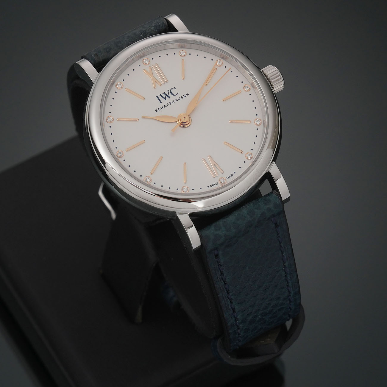 IWC(USED) IWC 포르토피노 34 스틸 오토 12P IW357411 & 스트랩