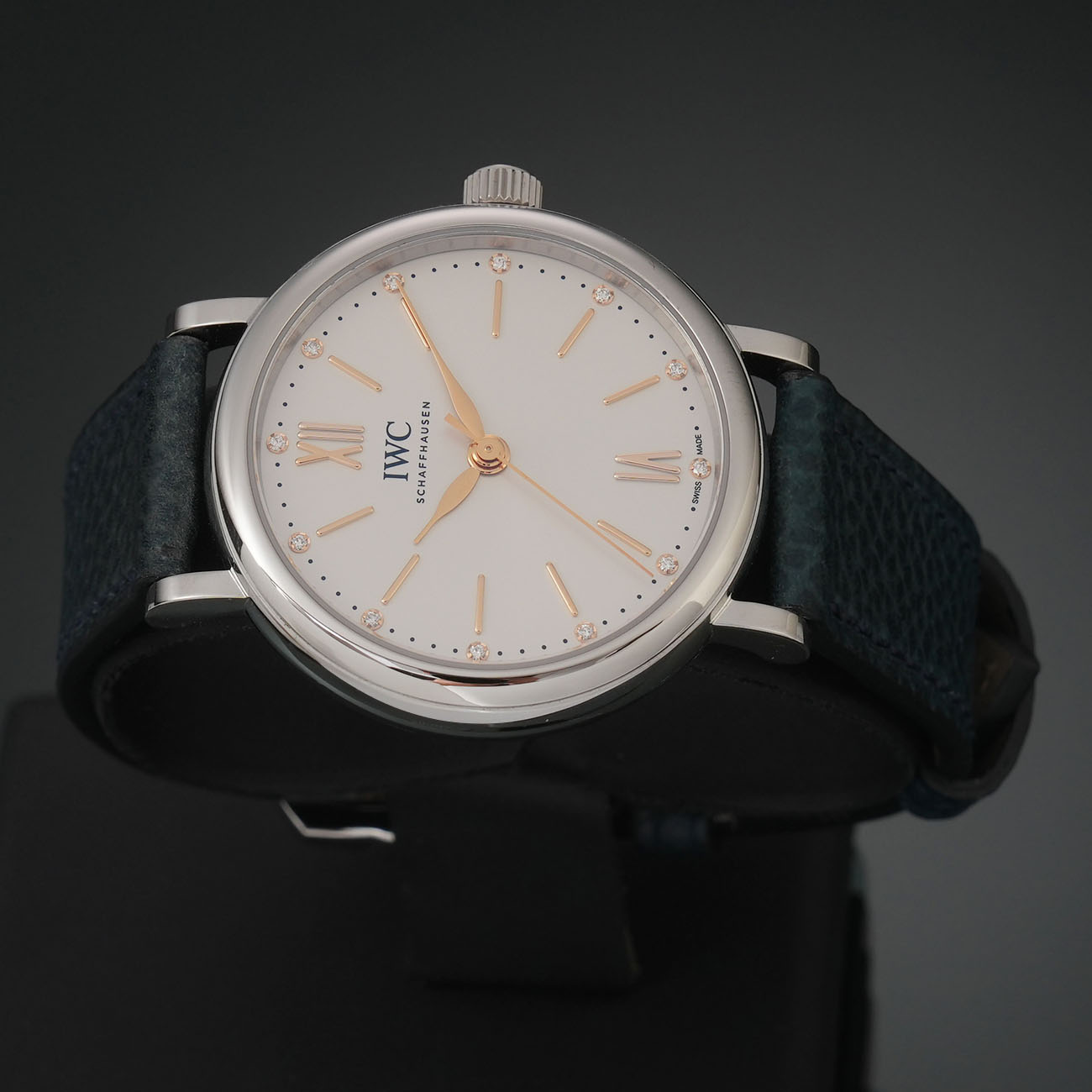 IWC(USED) IWC 포르토피노 34 스틸 오토 12P IW357411 & 스트랩