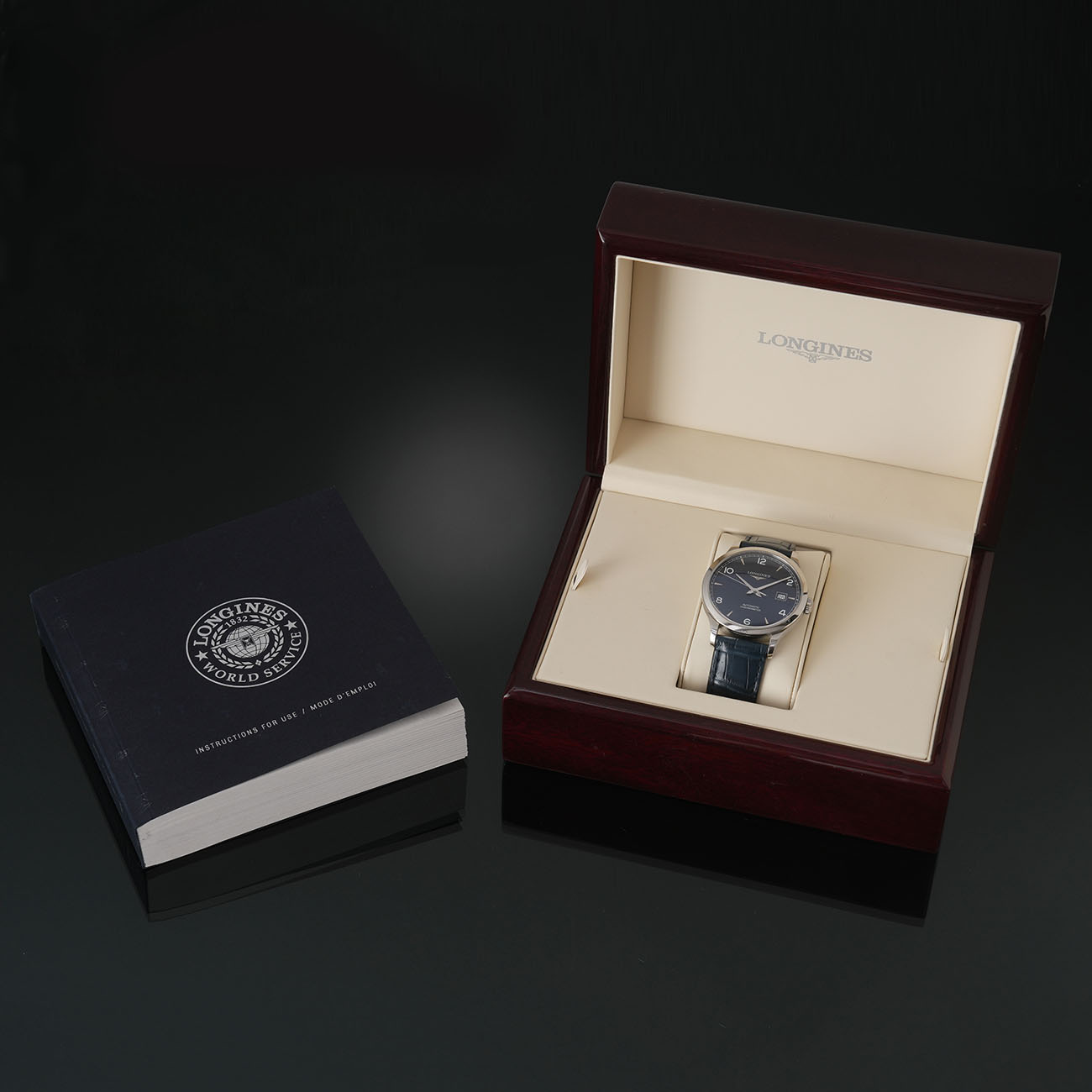 LONGINES(USED)론진 레코드 오토 40mm