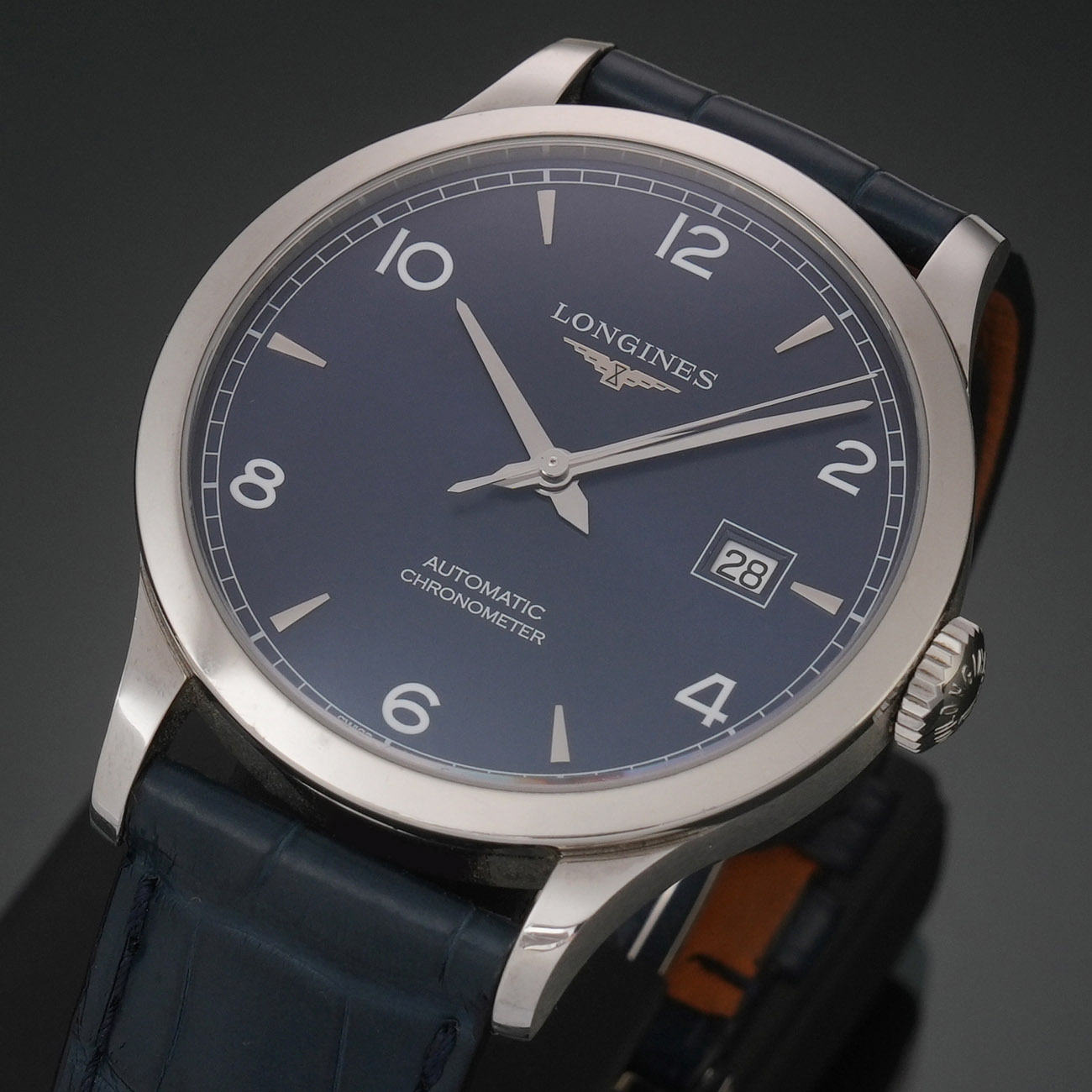 LONGINES(USED)론진 레코드 오토 40mm
