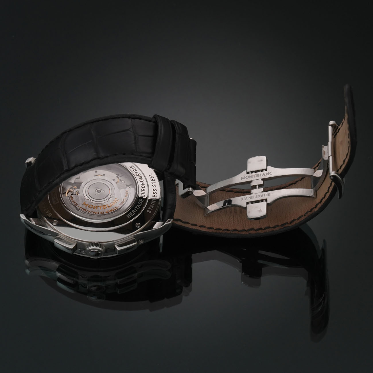 MONTBLANC(USED)몽블랑 114875 헤리티지 크로노메트리