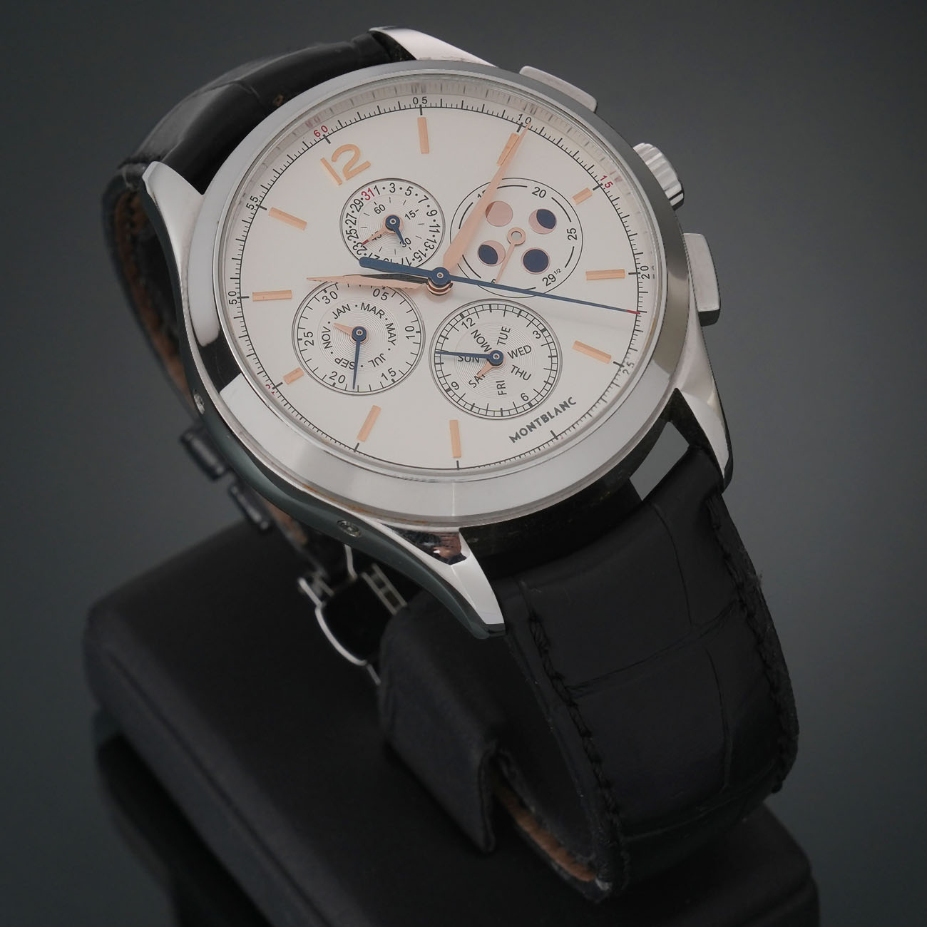 MONTBLANC(USED)몽블랑 114875 헤리티지 크로노메트리