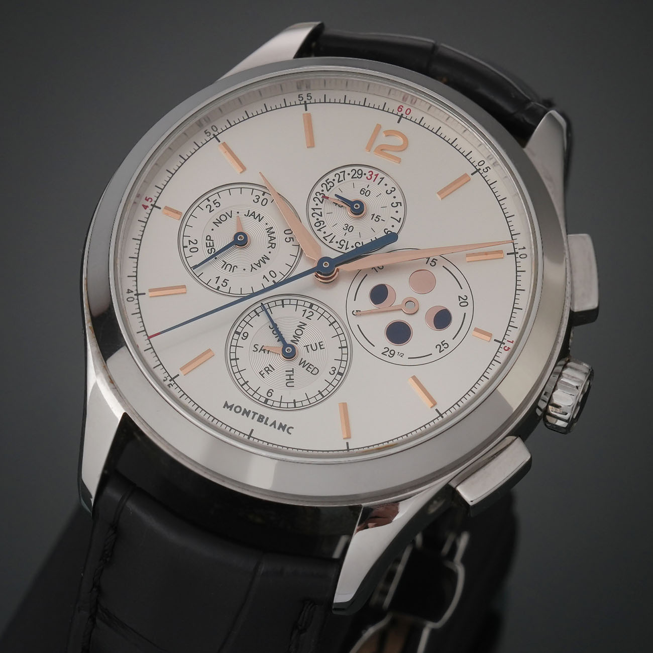 MONTBLANC(USED)몽블랑 114875 헤리티지 크로노메트리