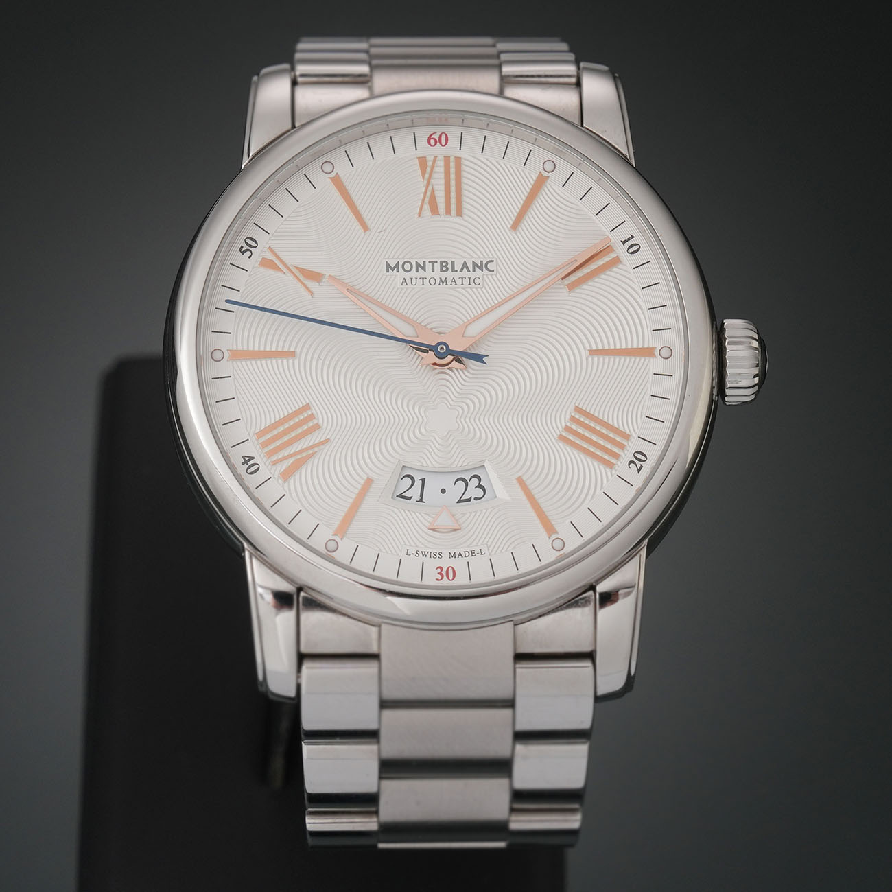 MONTBLANC(USED)몽블랑 스타 오토 스틸 데이트 4810