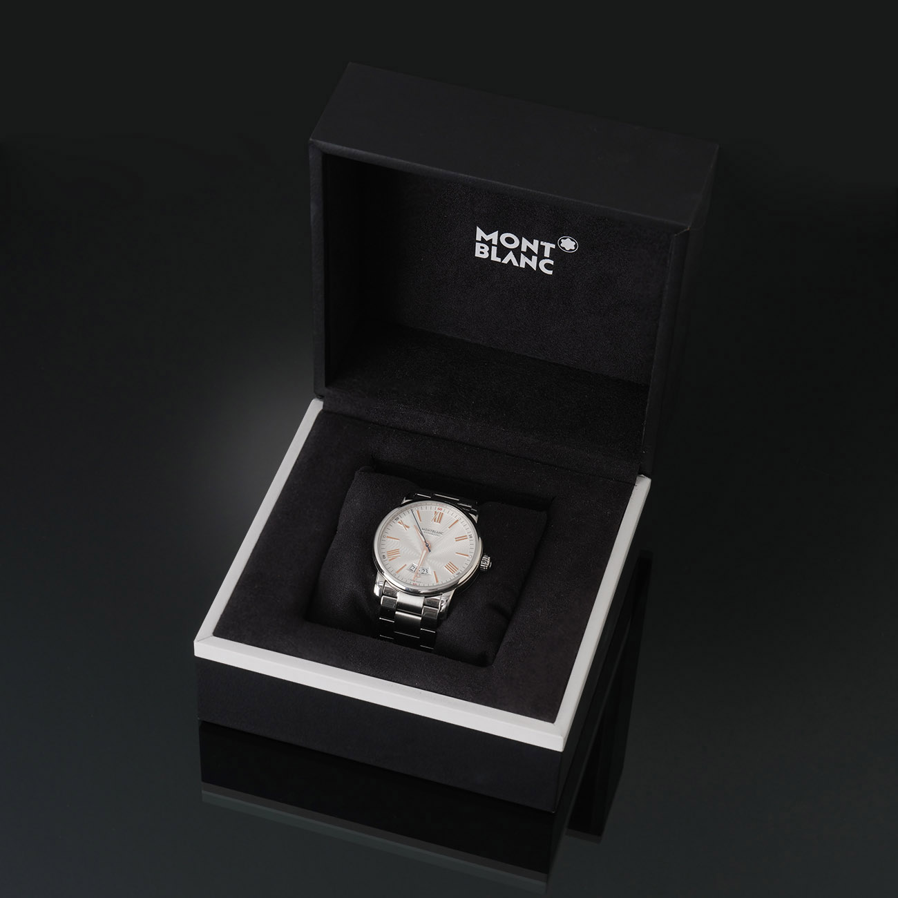 MONTBLANC(USED)몽블랑 스타 오토 스틸 데이트 4810