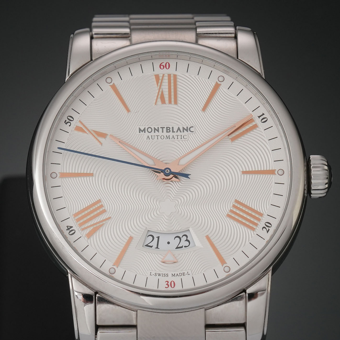 MONTBLANC(USED)몽블랑 스타 오토 스틸 데이트 4810