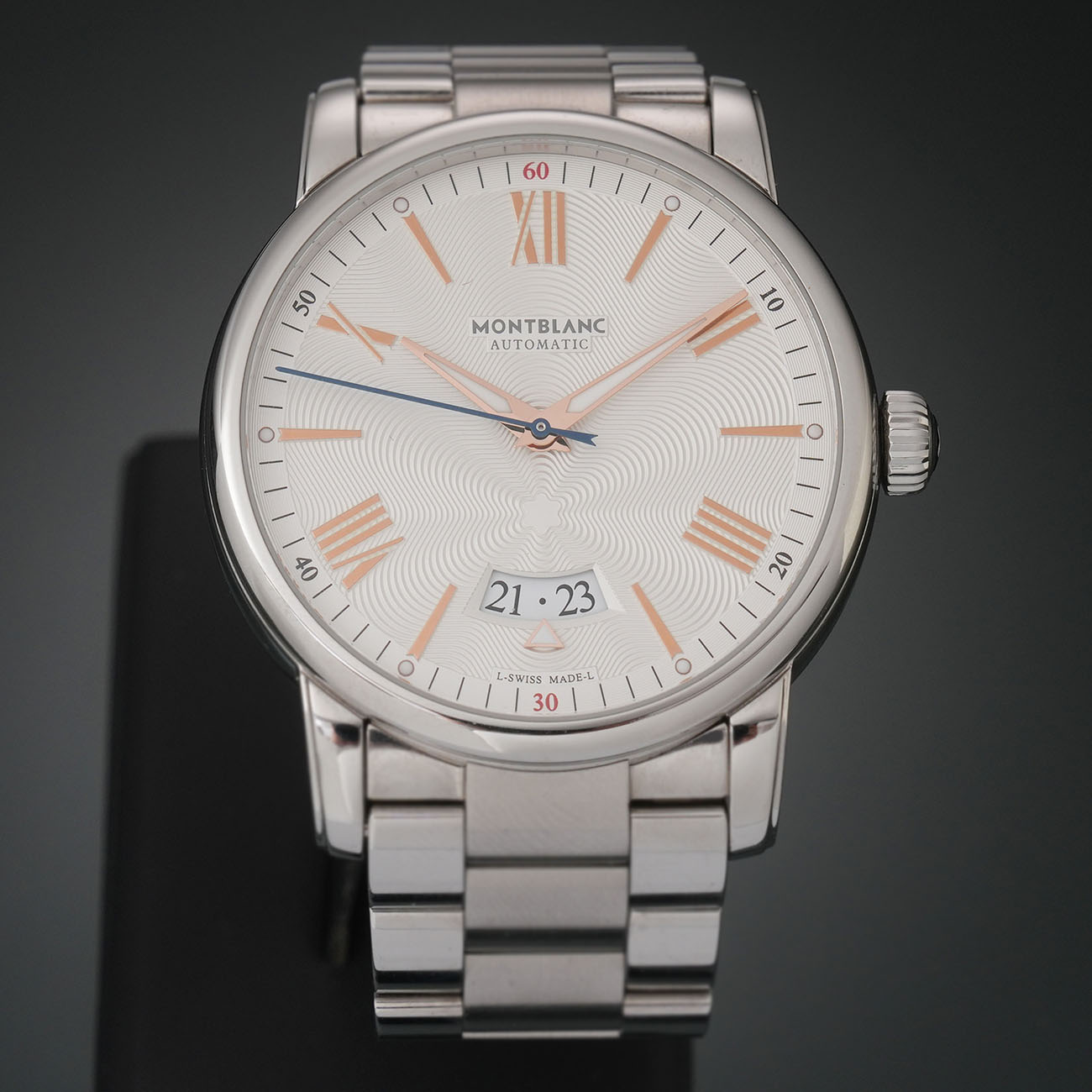 MONTBLANC(USED)몽블랑 스타 오토 스틸 데이트 4810