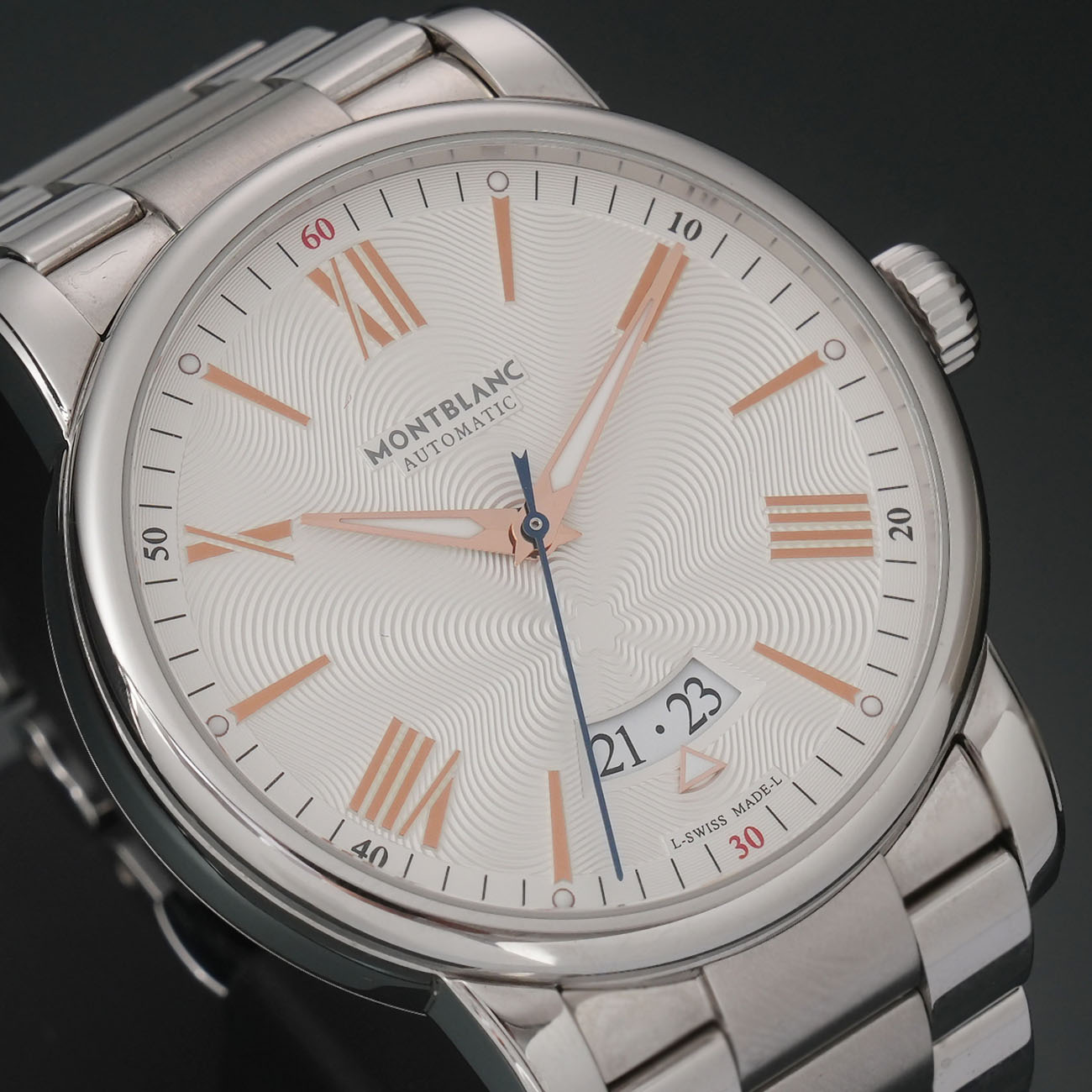 MONTBLANC(USED)몽블랑 스타 오토 스틸 데이트 4810