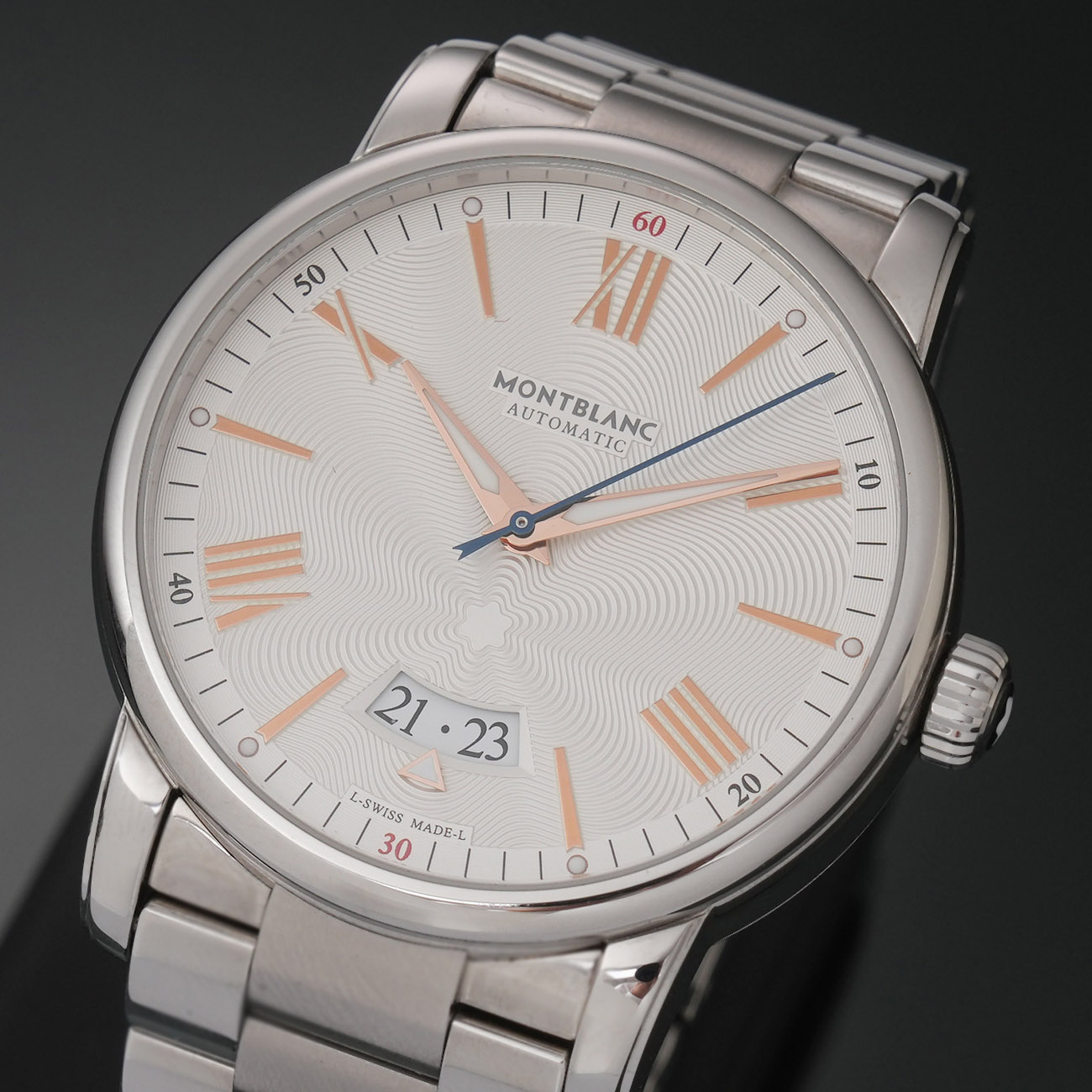 MONTBLANC(USED)몽블랑 스타 오토 스틸 데이트 4810