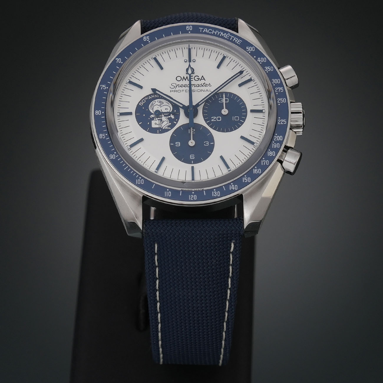 OMEGA(USED)오메가 스피드마스터 크르노 실버 스누피 어워드