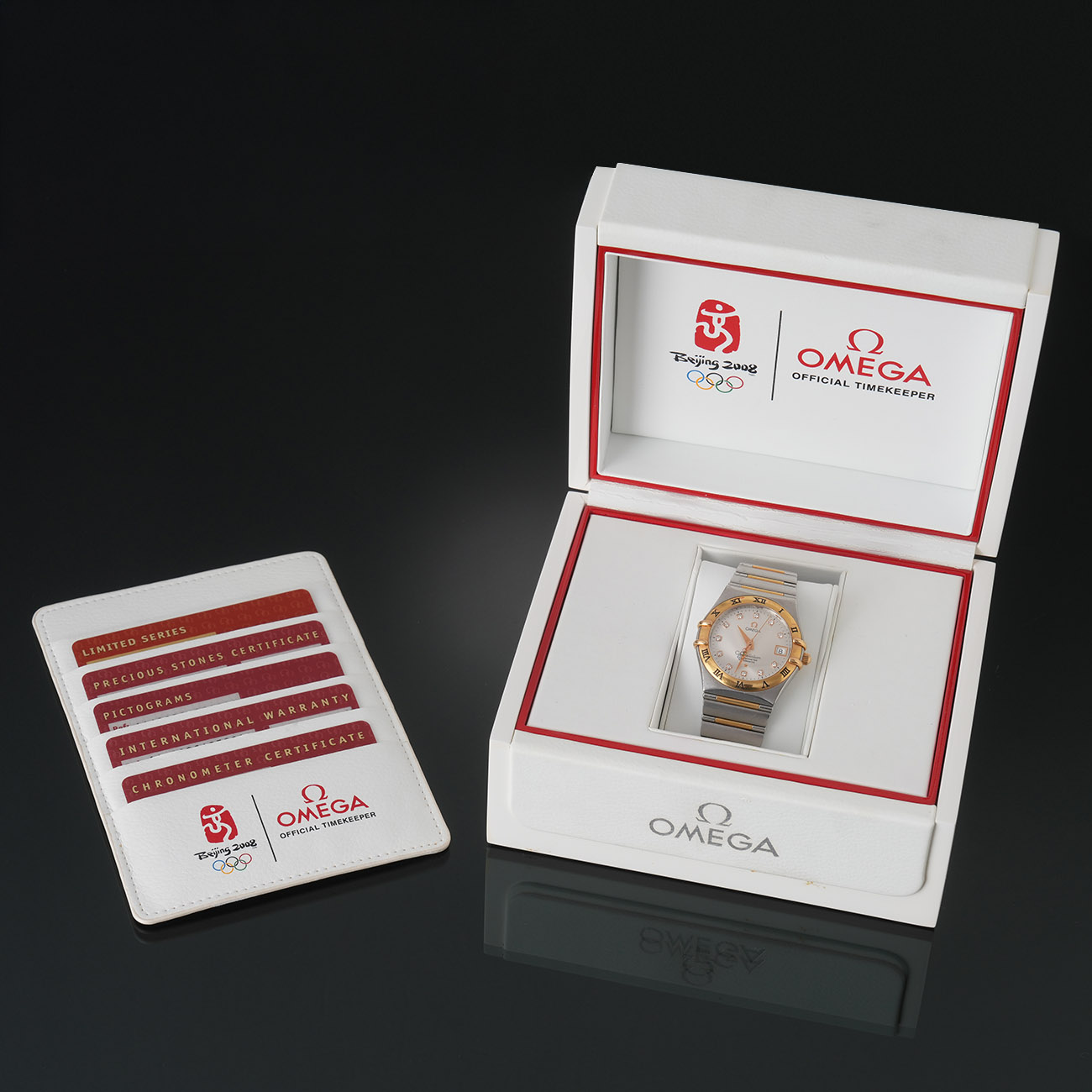 OMEGA(USED)오메가 컨스티레이션 콤비 2008애디션 35