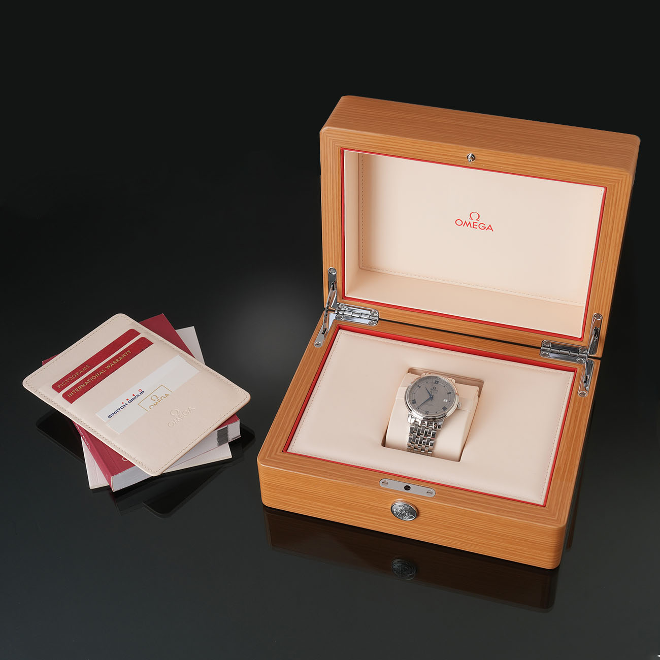 OMEGA(USED)오메가 드빌 프레스티지 스틸 오토 39.5mm
