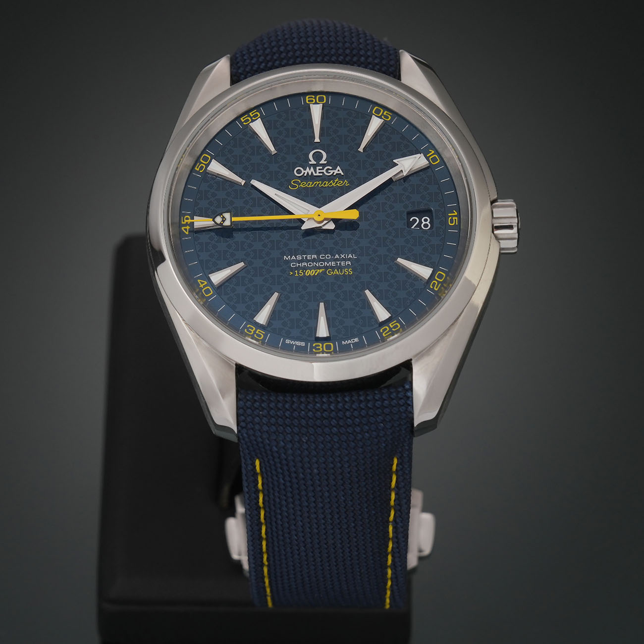 OMEGA(USED)오메가 씨마스터 아쿠아테라 007 제임스본드 스펙터 리미티드 에디션