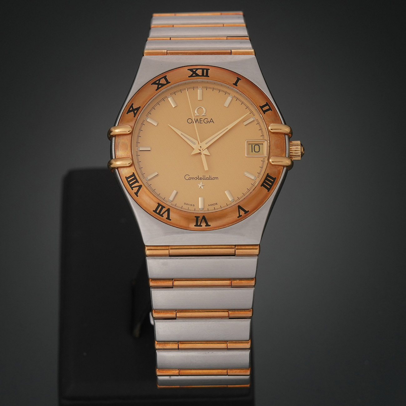 OMEGA(USED)오메가 컨스틸레이션 콤비 풀바 34mm 1212.10.00