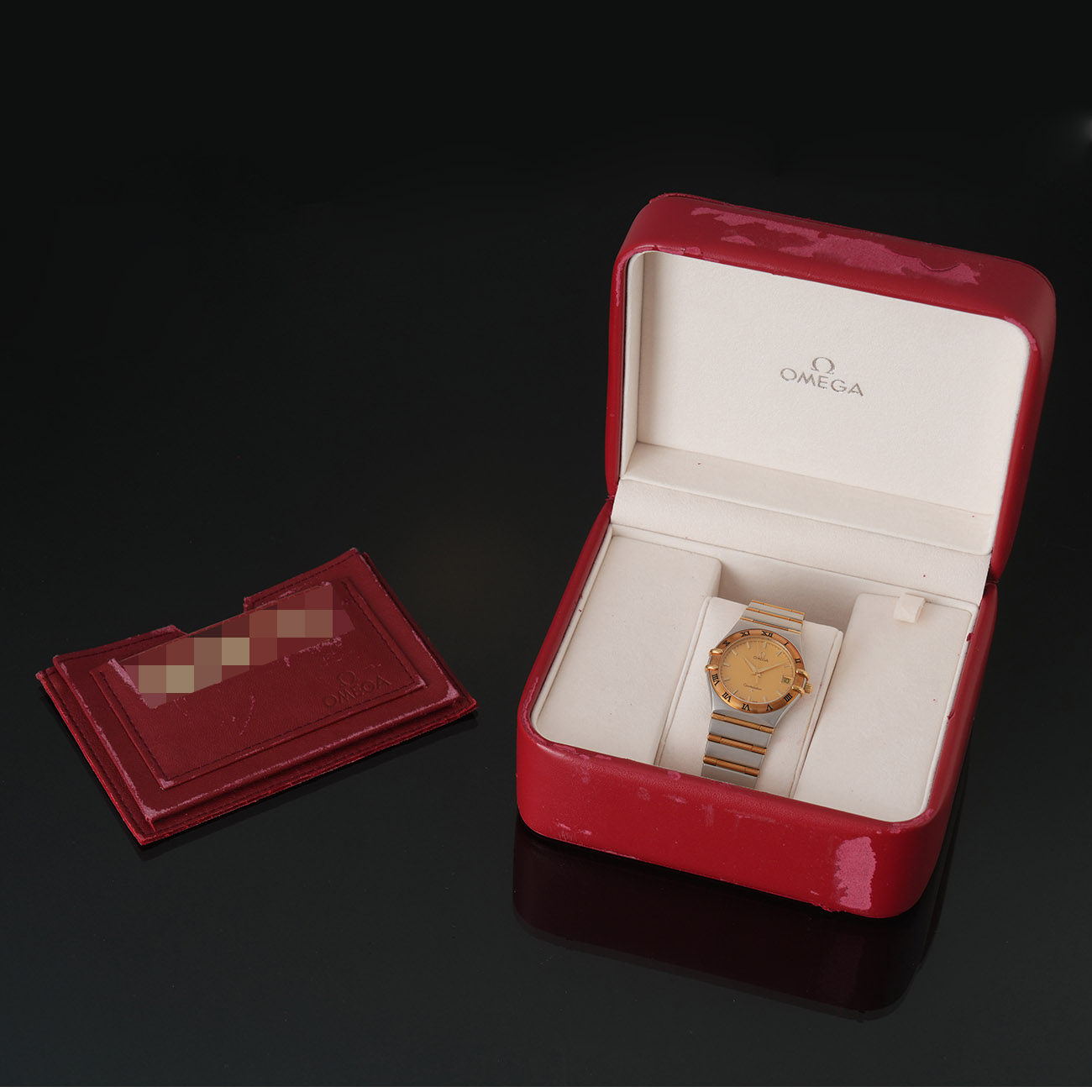 OMEGA(USED)오메가 컨스틸레이션 콤비 풀바 34mm 1212.10.00