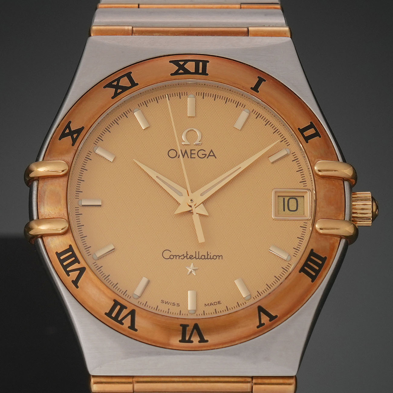OMEGA(USED)오메가 컨스틸레이션 콤비 풀바 34mm 1212.10.00