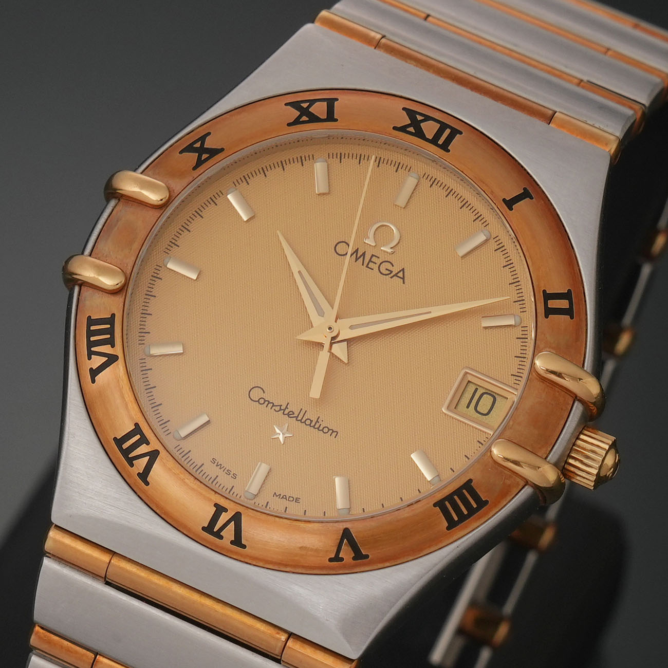 OMEGA(USED)오메가 컨스틸레이션 콤비 풀바 34mm 1212.10.00