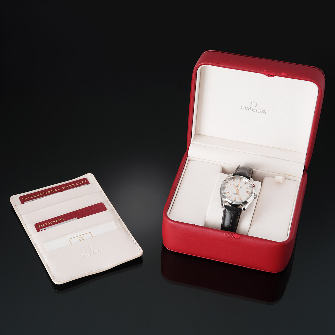 OMEGA(USED)오메가 씨마스터 아쿠아테라 38.5mm & 브레이슬릿