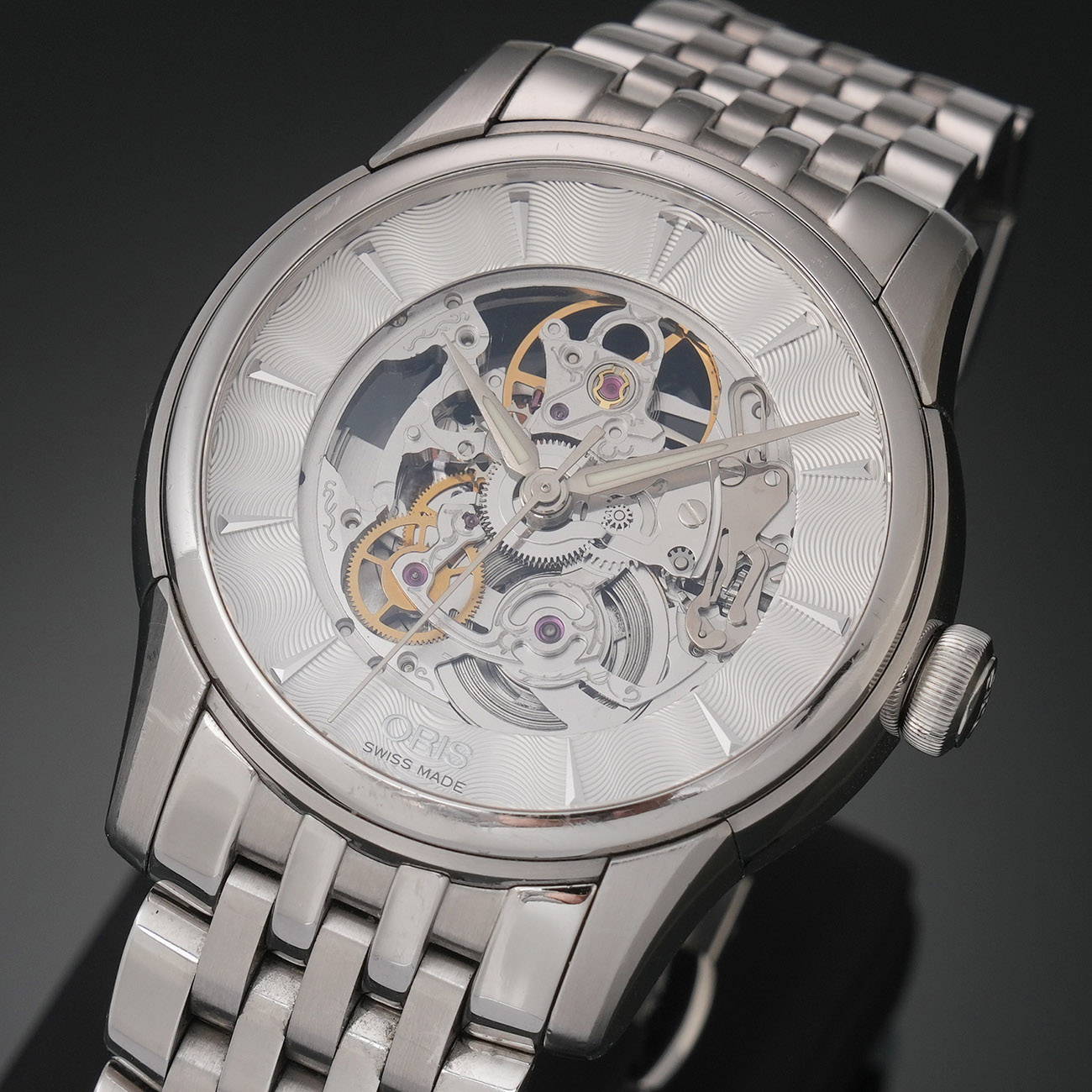 ORIS(USED)오리스 아뜰리에 스켈레톤