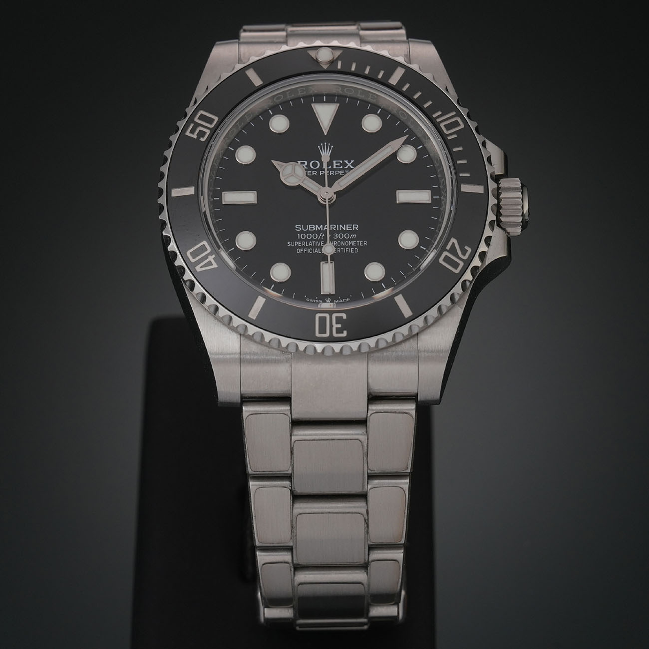 ROLEX(USED)롤렉스 서브마리너 스틸 논데이트 124060