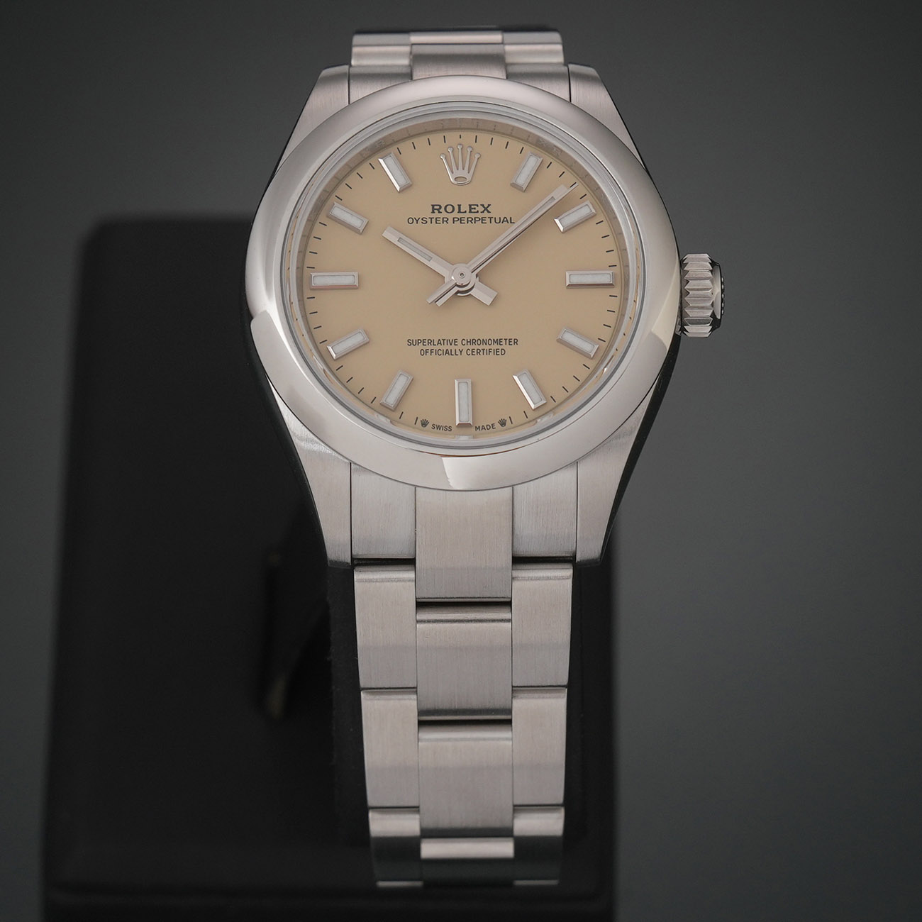 ROLEX(USED)롤렉스 오이스터 퍼페츄얼 28 276200 베이지