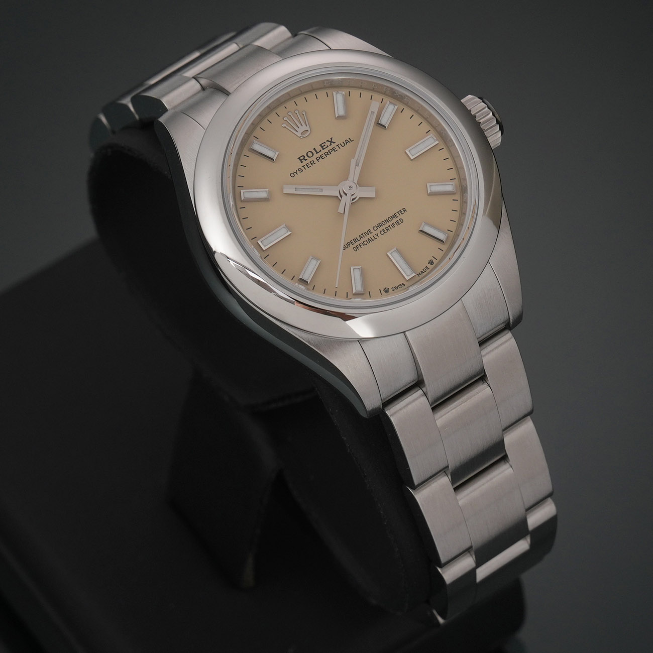ROLEX(USED)롤렉스 오이스터 퍼페츄얼 28 276200 베이지