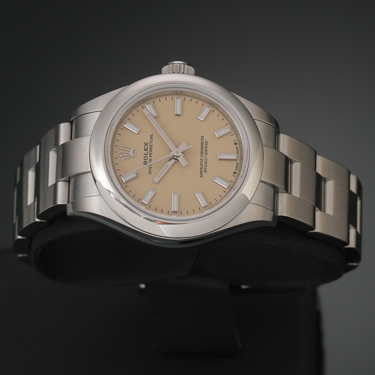 ROLEX(USED)롤렉스 오이스터 퍼페츄얼 28 276200 베이지