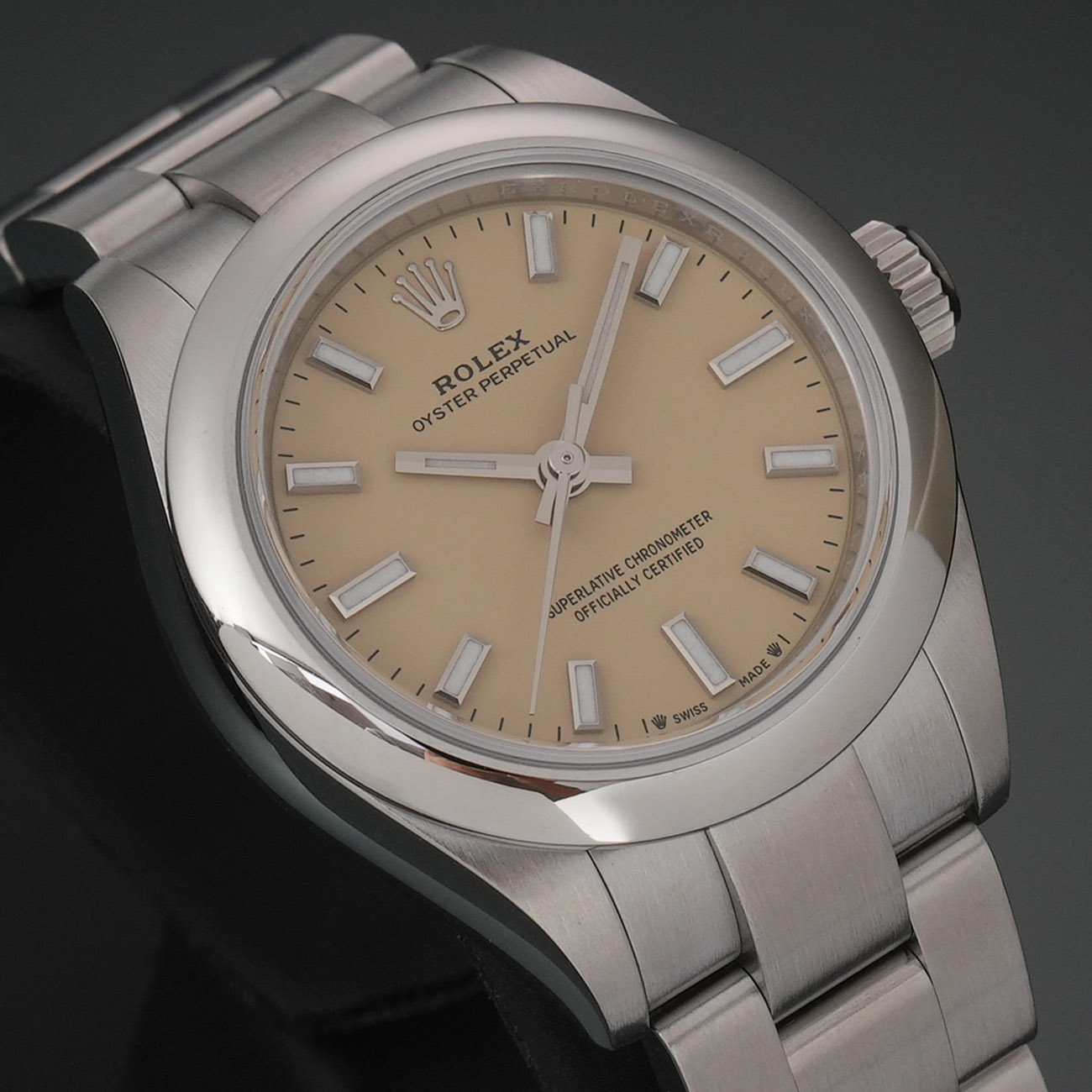 ROLEX(USED)롤렉스 오이스터 퍼페츄얼 28 276200 베이지