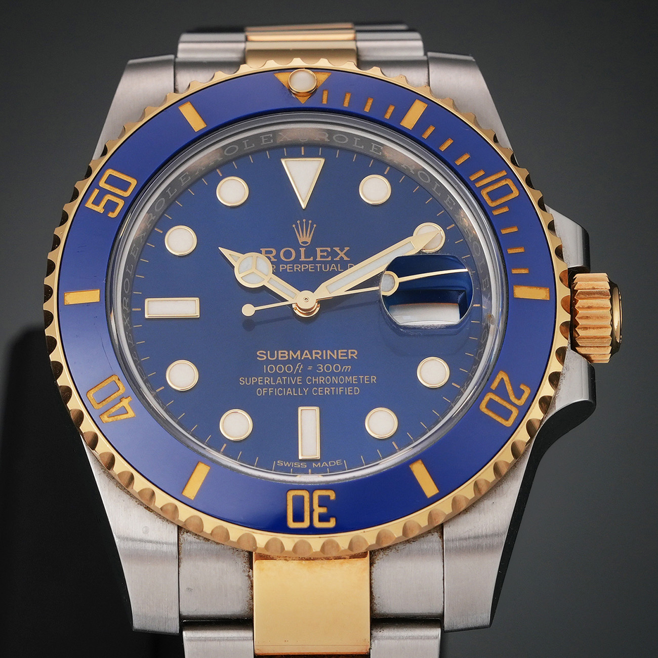 ROLEX(USED)롤렉스 116613LB 서브마리너 콤비