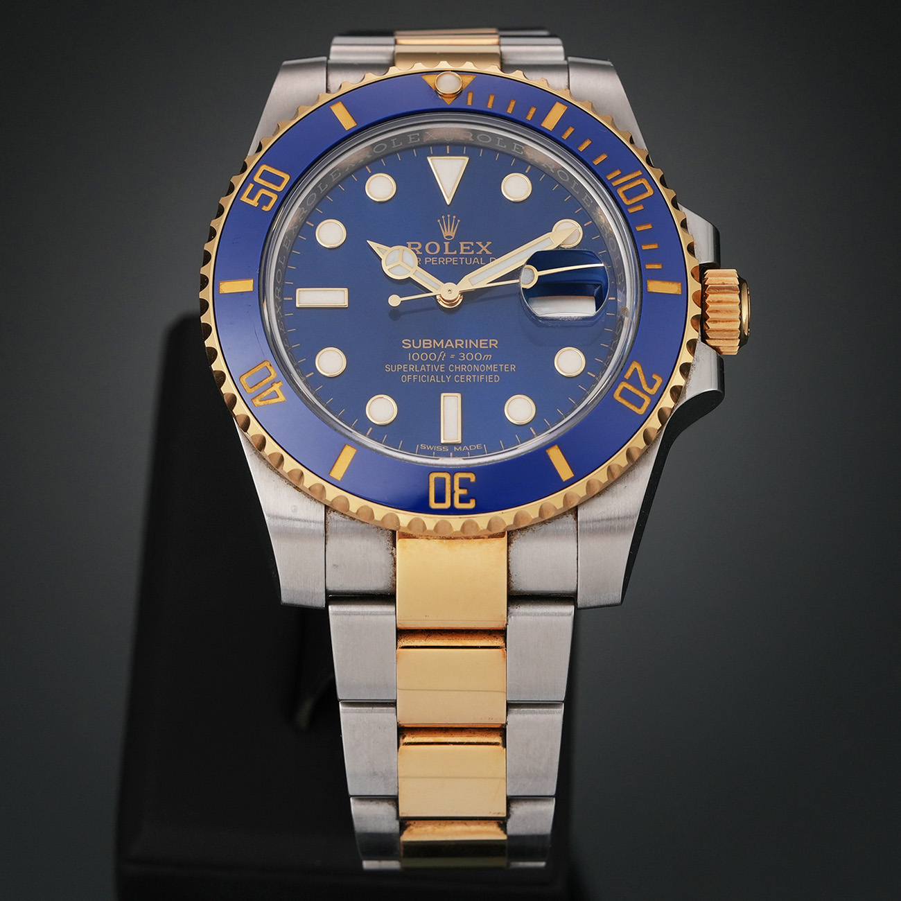 ROLEX(USED)롤렉스 116613LB 서브마리너 콤비