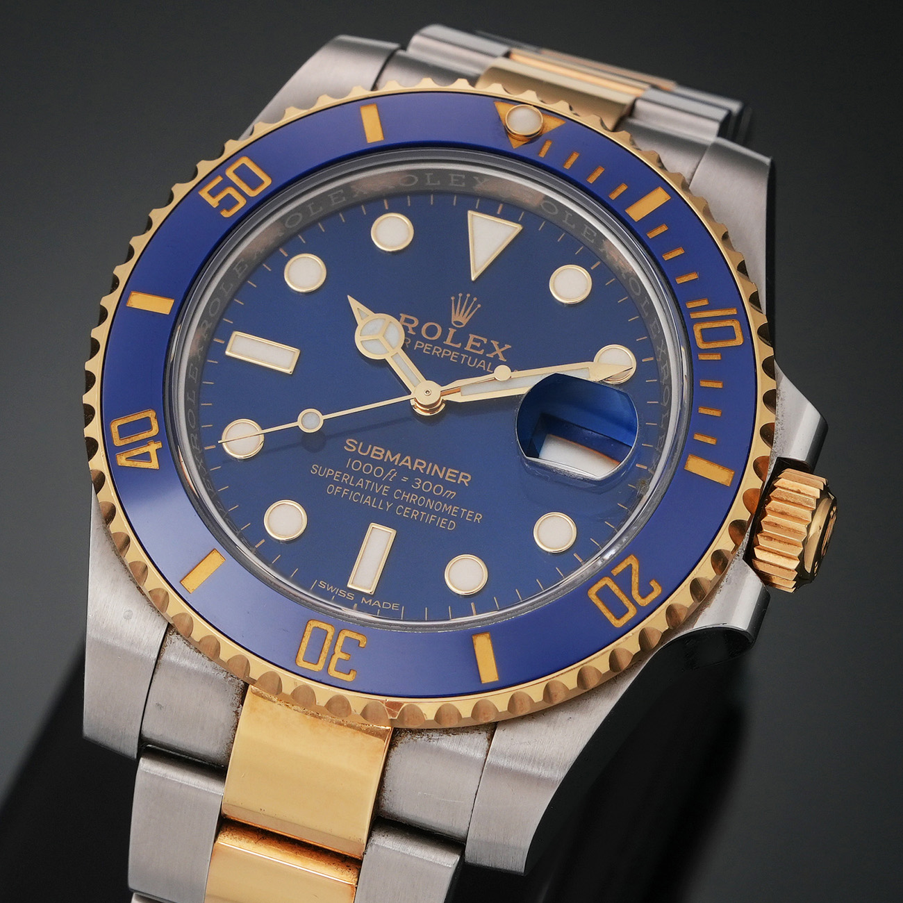 ROLEX(USED)롤렉스 116613LB 서브마리너 콤비