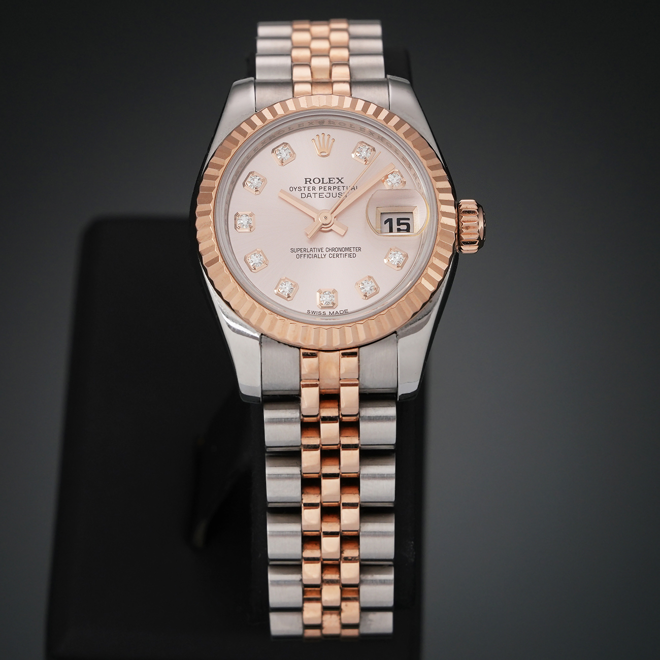 ROLEX(USED)롤렉스 데이저스트 26 179171 핑크 10P