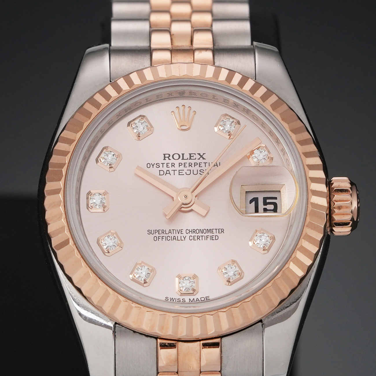ROLEX(USED)롤렉스 데이저스트 26 179171 핑크 10P