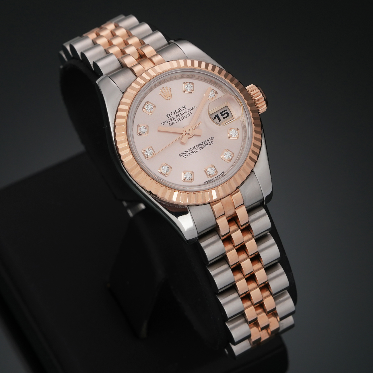 ROLEX(USED)롤렉스 데이저스트 26 179171 핑크 10P