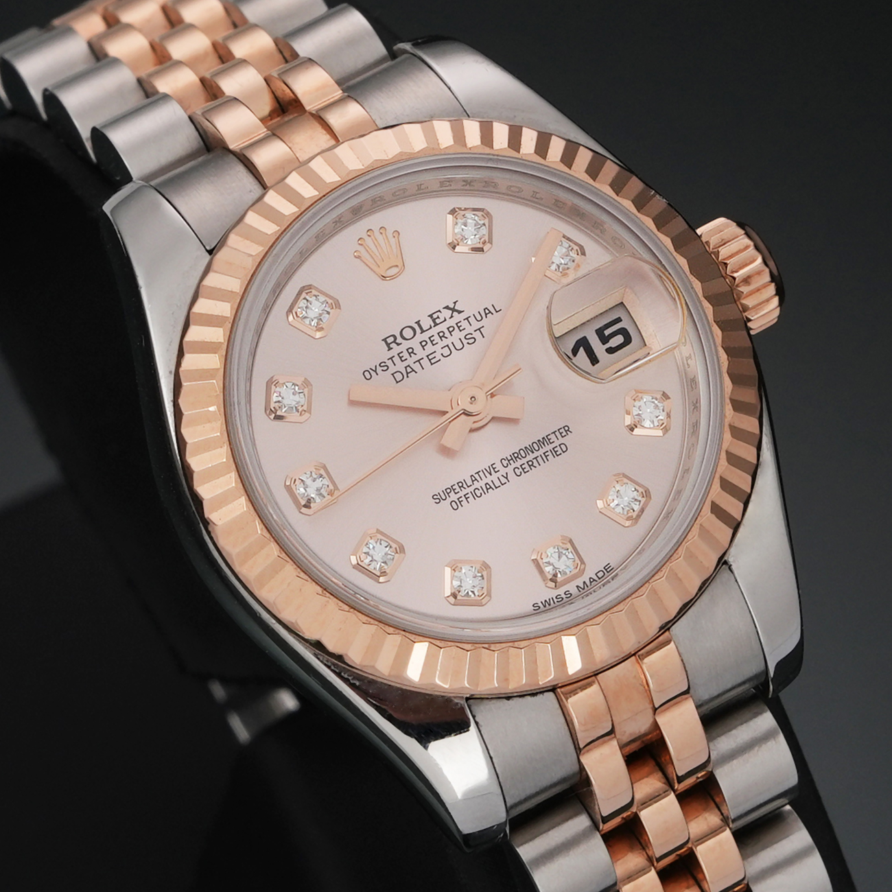 ROLEX(USED)롤렉스 데이저스트 26 179171 핑크 10P
