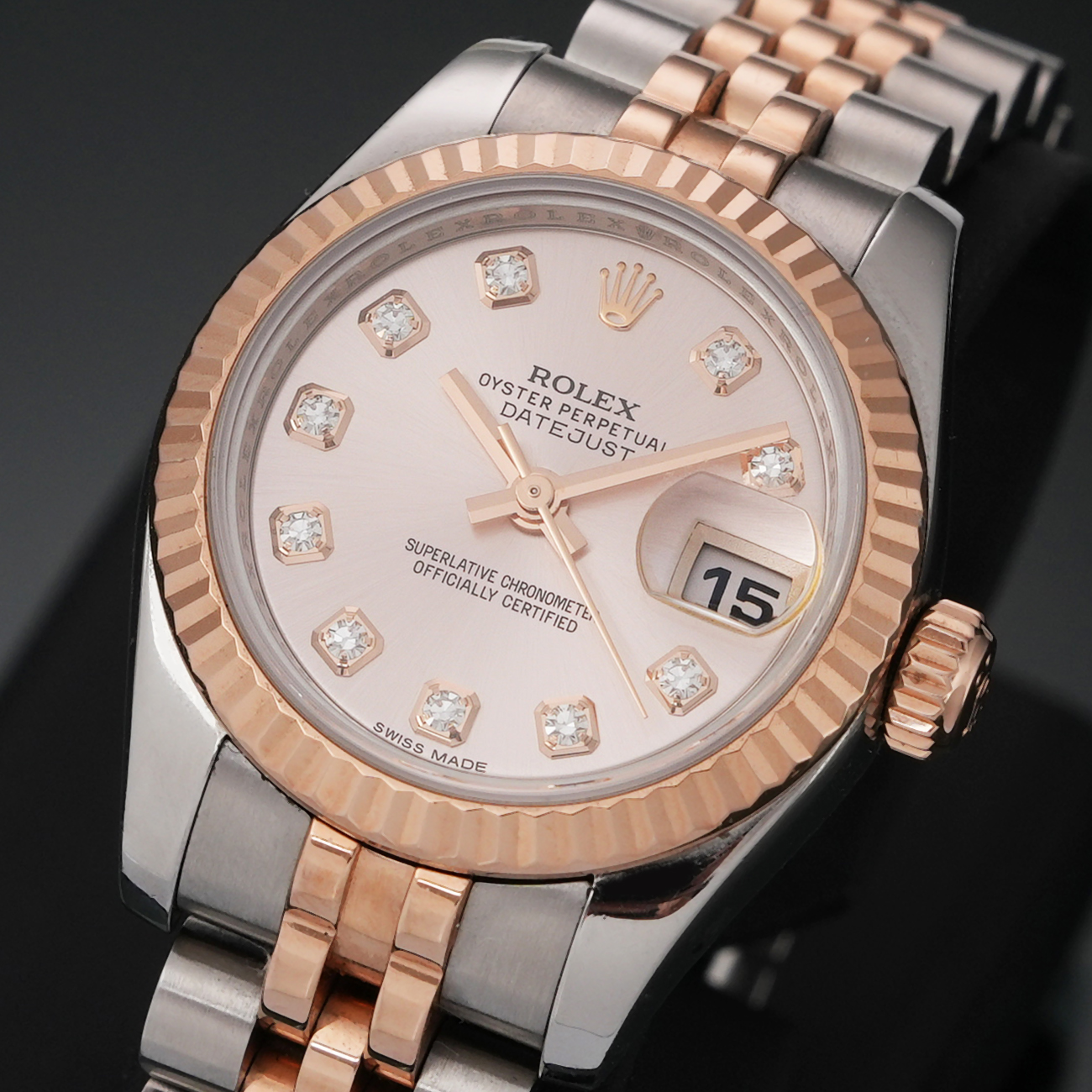 ROLEX(USED)롤렉스 데이저스트 26 179171 핑크 10P