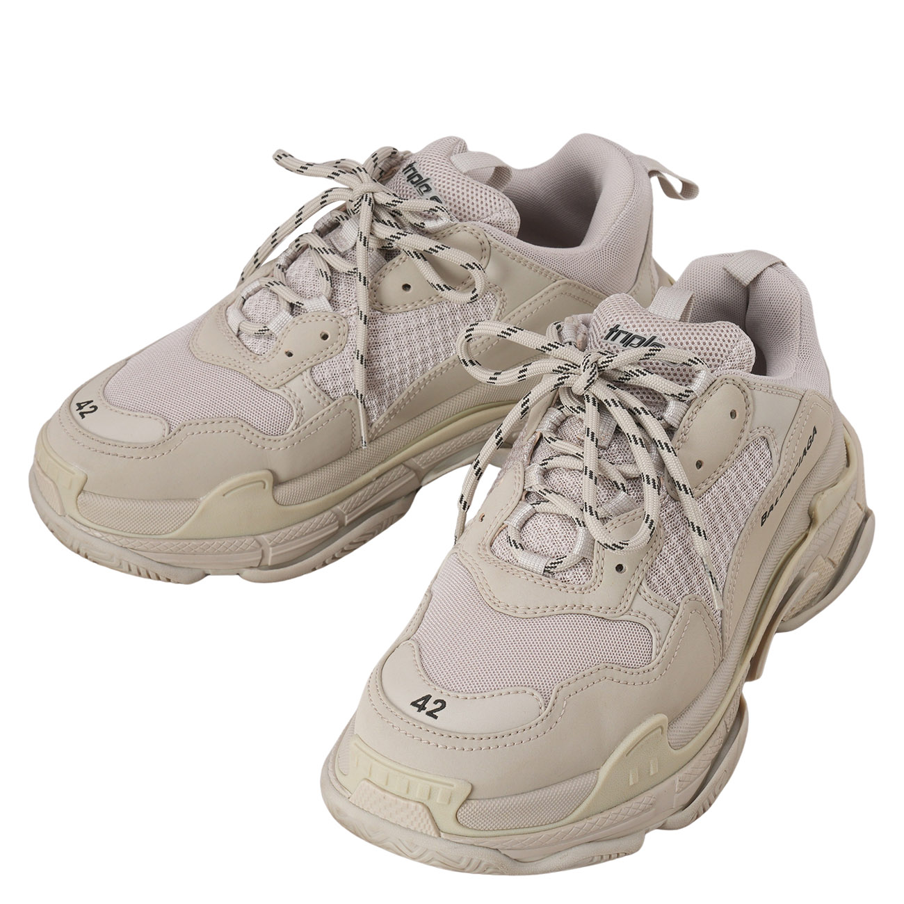 BALENCIAGA(USED)발렌시아가 트리플S 스니커즈 #42