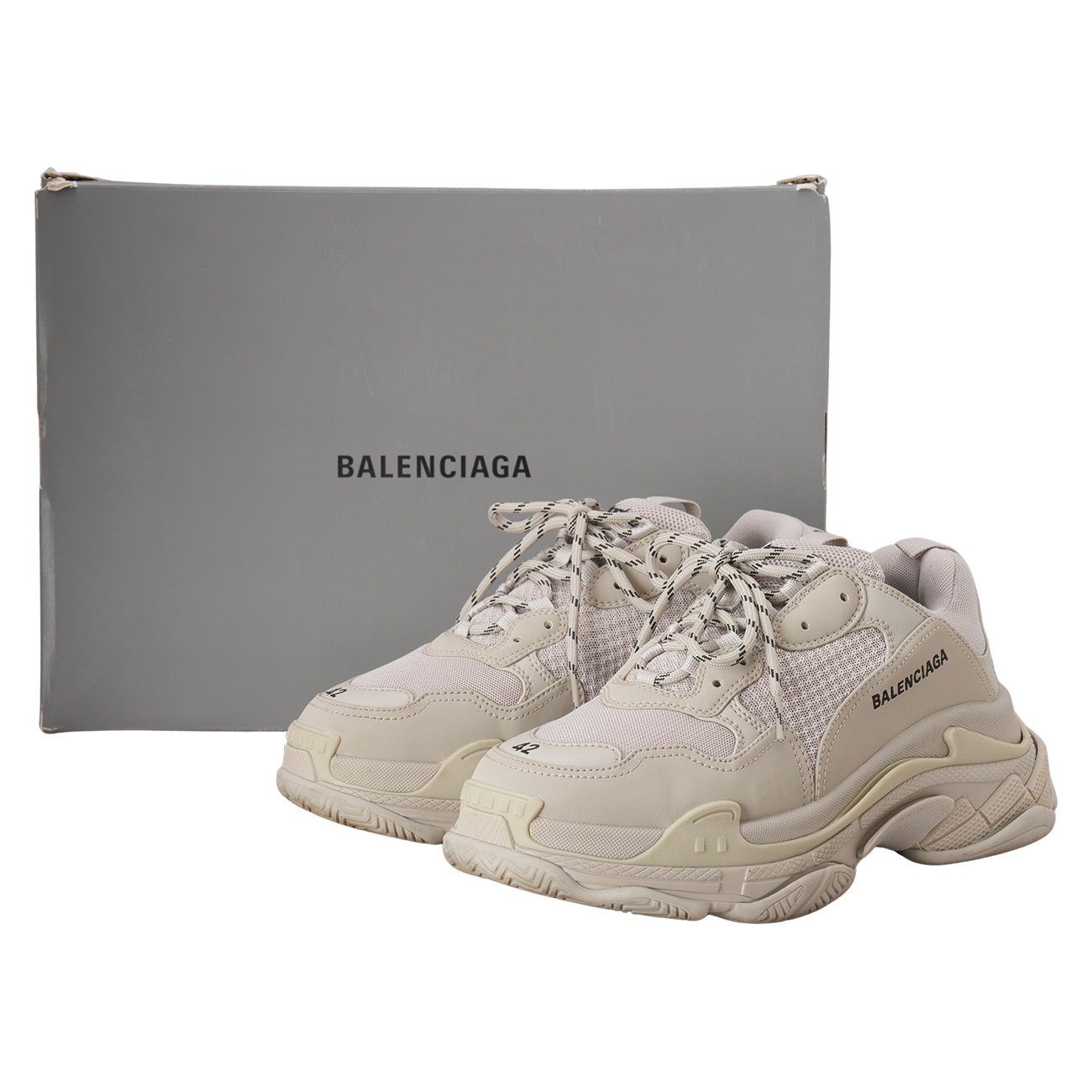 BALENCIAGA(USED)발렌시아가 트리플S 스니커즈 #42