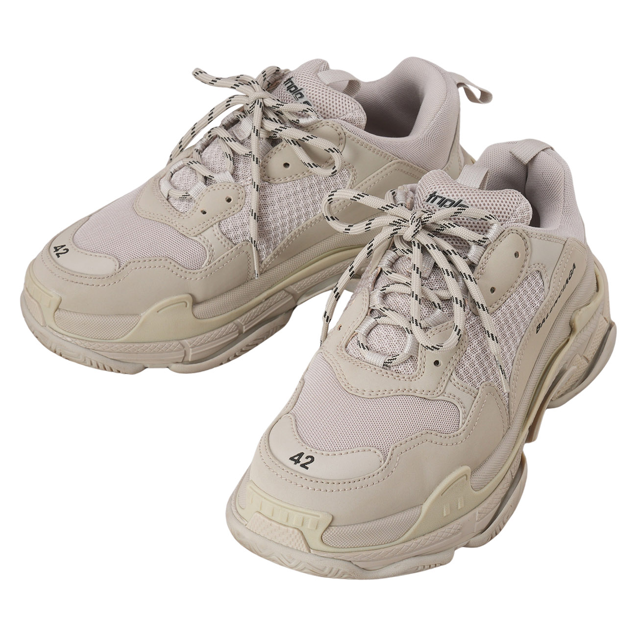 BALENCIAGA(USED)발렌시아가 트리플S 스니커즈 #42
