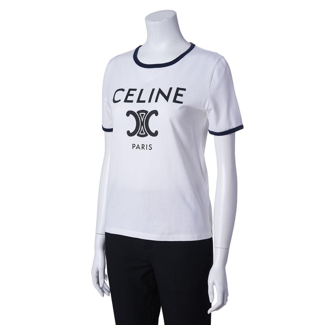 CELINE(USED)셀린느 트리옹프 티셔츠 #S